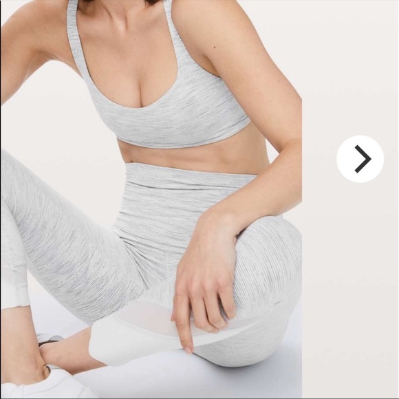 Lululemon Wunder Under Crop II Roll Down Scallop Luxtreme 24” - Picture 4 of 6